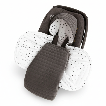 Otulacz do fotelika – grafitowy / Bolo