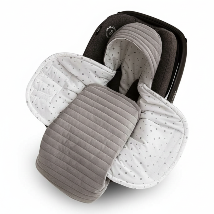 Otulacz do fotelika – szary / Bolo