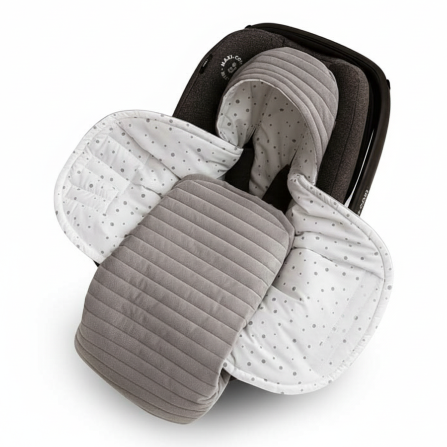Otulacz do fotelika – szary / Bolo
