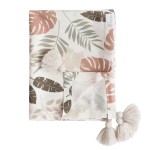 Bambusowy kocyk otulacz 80×100 – jungle boogie / Bolo