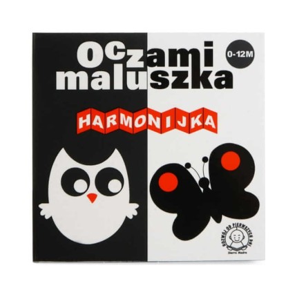Oczami Maluszka kontrastowa książeczka Harmonijka / Sierra Madre