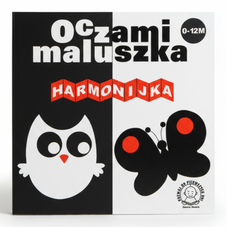 Oczami Maluszka kontrastowa książeczka Harmonijka / Sierra Madre