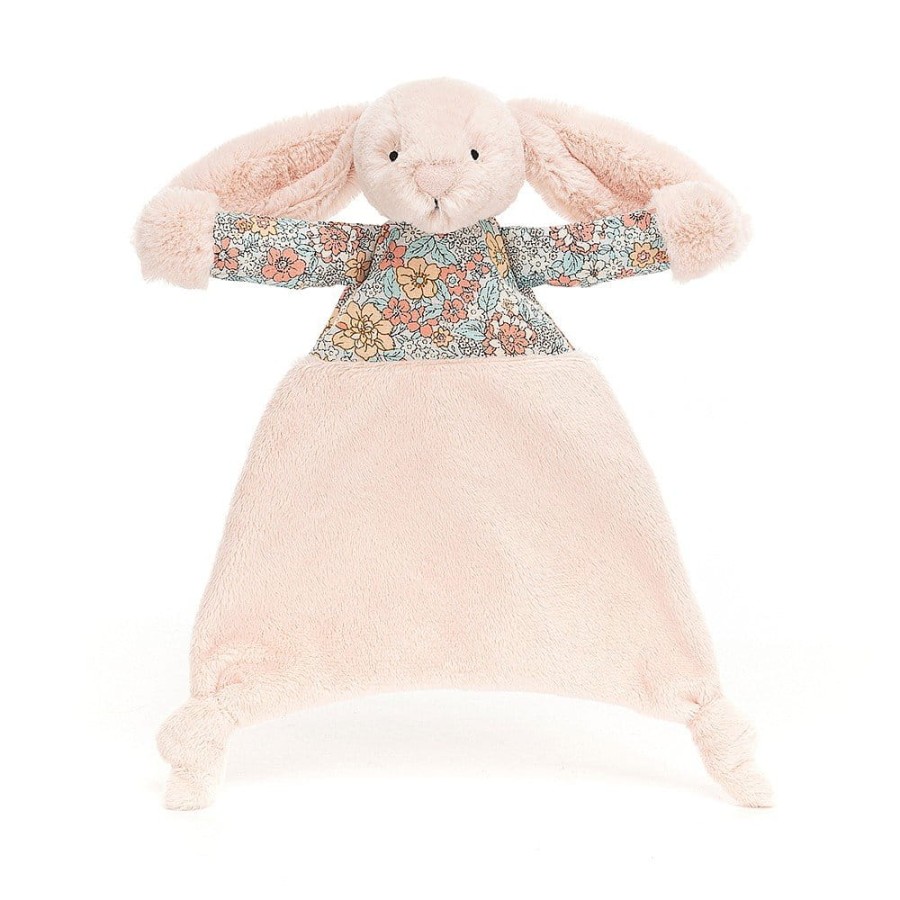 Szmatka przytulanka Króliczek Różowy w kwiatki / Jellycat