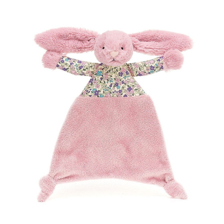 Szmatka przytulanka Króliczek Cukierkowy róż w kwiatki / Jellycat