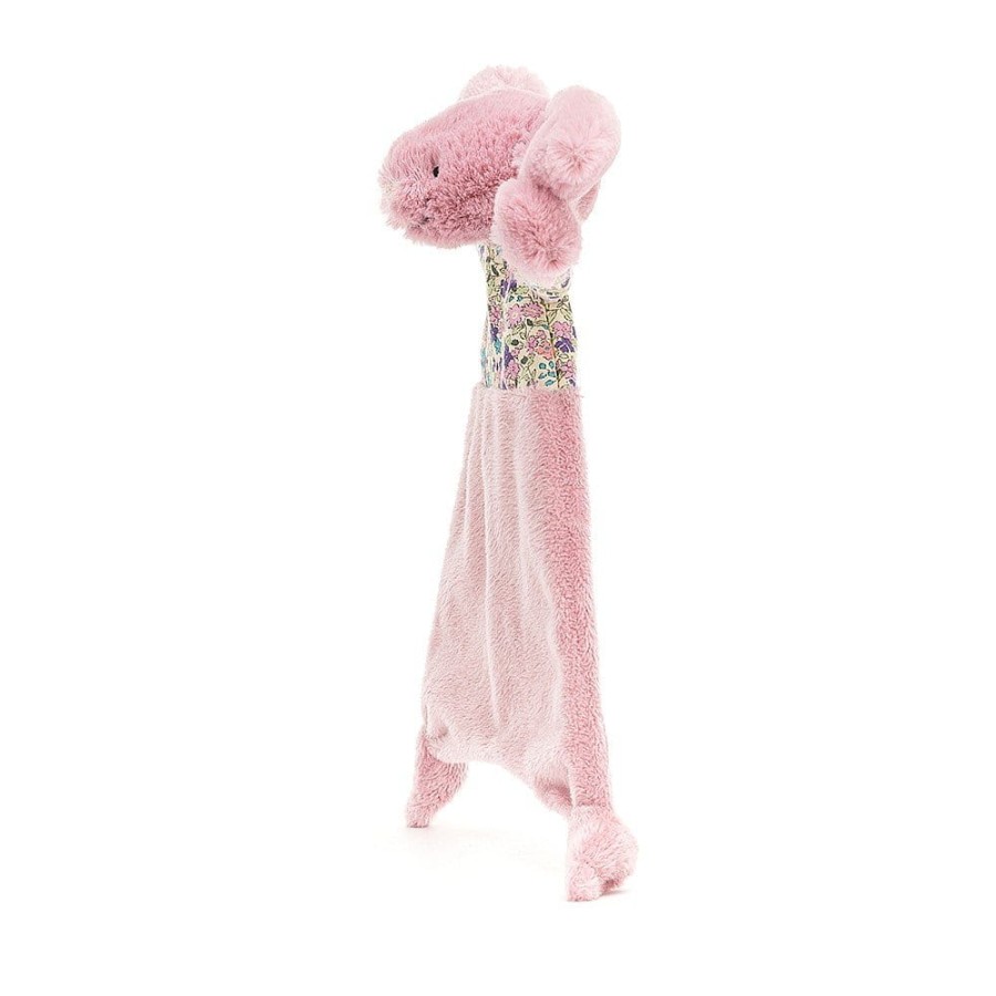 Szmatka przytulanka Króliczek Cukierkowy róż w kwiatki / Jellycat