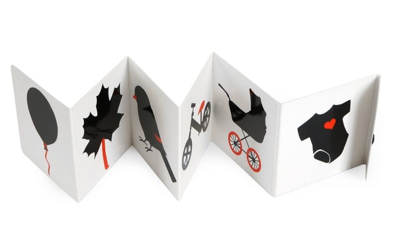 Oczami Maluszka kontrastowa książeczka Harmonijka / Sierra Madre