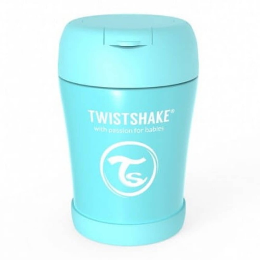 Pojemnik termiczny na jedzenie 350 ml, niebieski / Twistshake