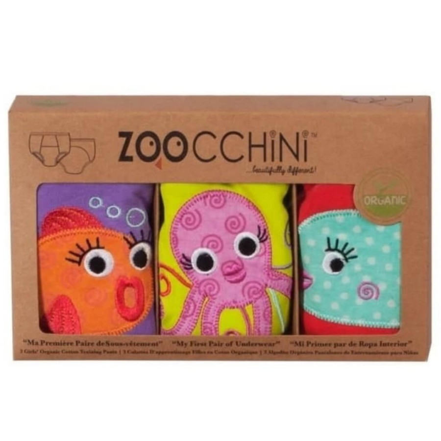 Majtki Treningowe Girl Ocean Friends 2-3 lata / Zoocchini