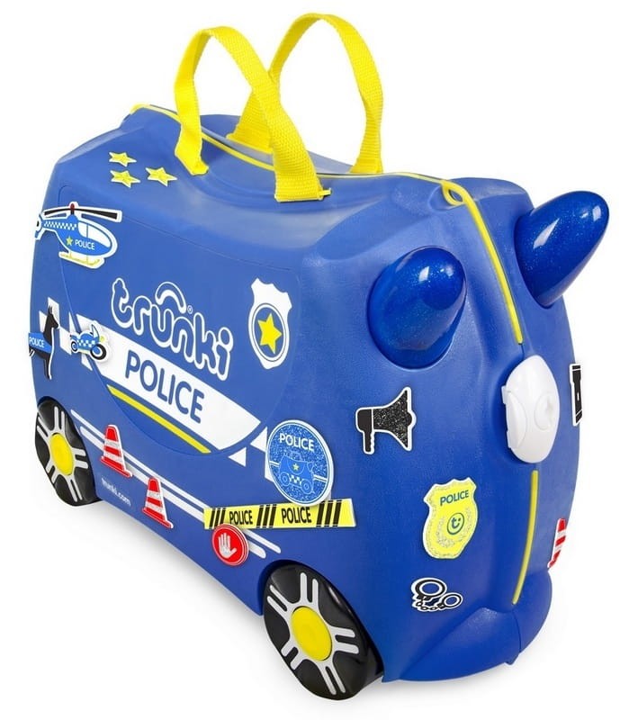 Jeżdżąca walizeczka - Radiowóz / Trunki