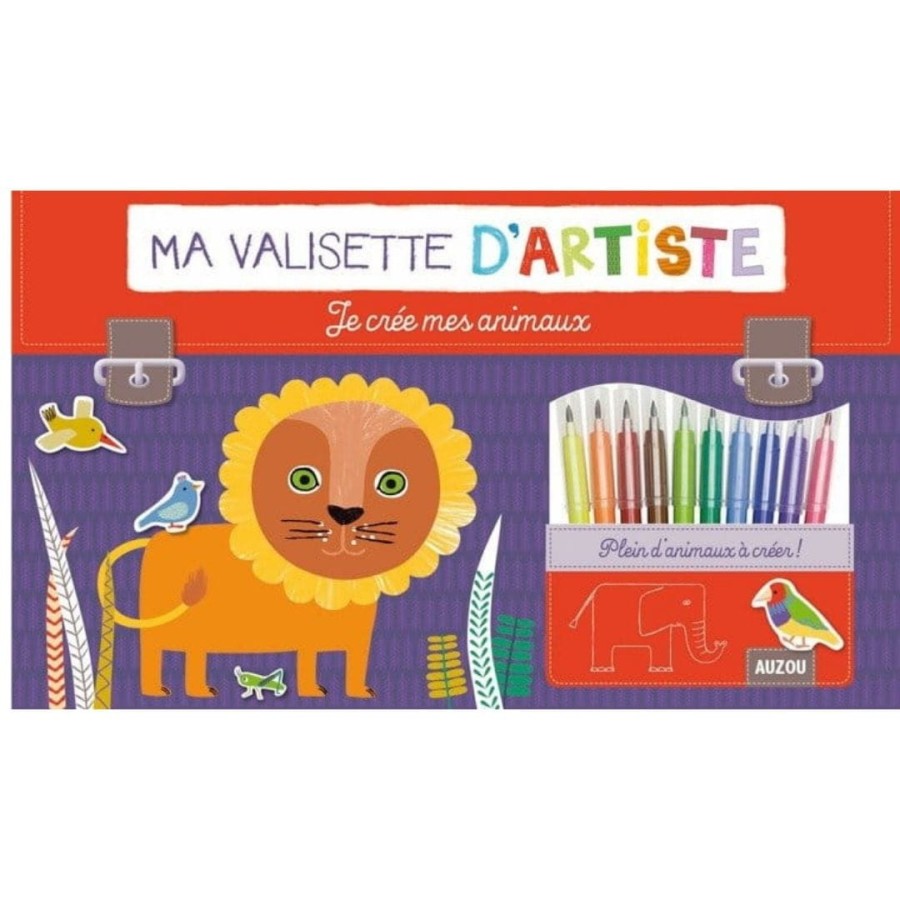 Walizka kreatywna Magiczny piasek 4+ / Auzou