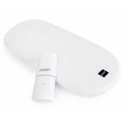 Prześcieradło do gondoli Organic kolor - śmietanka / POOFI