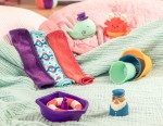 Wee B. Splashy – zestaw prezentowy do kąpieli dla niemowląt / B.Toys