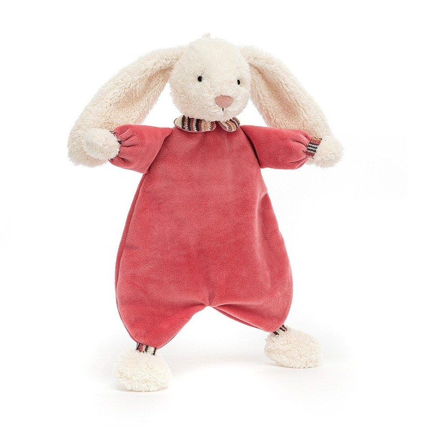 Szmatka przytulanka Królik w różowym obranku / Jellycat