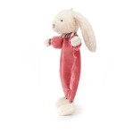 Szmatka przytulanka Królik w różowym obranku / Jellycat