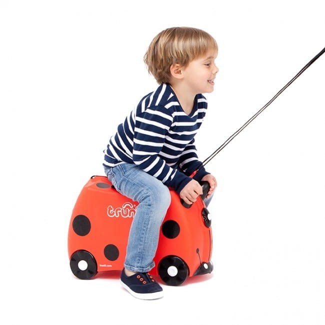 Jeżdżąca walizeczka - Harley Biedronka / Trunki
