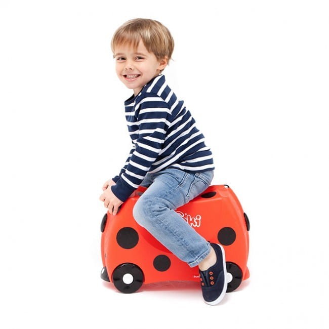 Jeżdżąca walizeczka - Harley Biedronka / Trunki