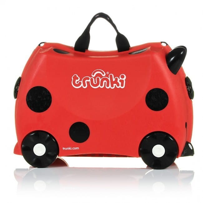 Jeżdżąca walizeczka - Harley Biedronka / Trunki