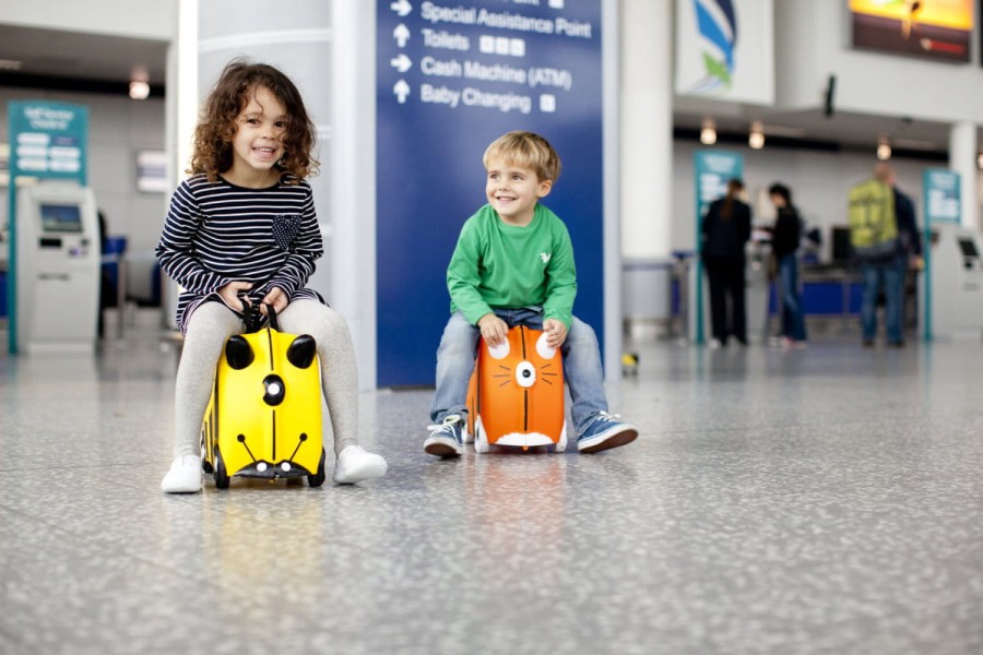 Jeżdżąca walizeczka - Tygrysek Tipu / Trunki