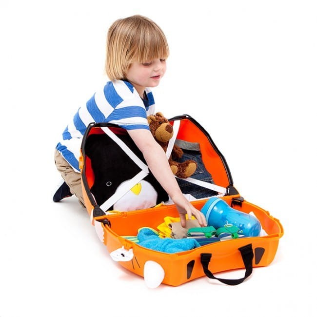 Jeżdżąca walizeczka - Tygrysek Tipu / Trunki