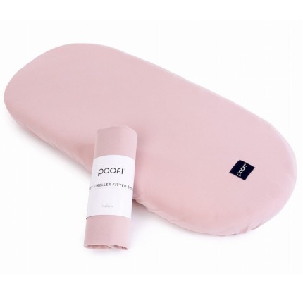 Prześcieradło do gondoli Organic kolor - piwonia / POOFI