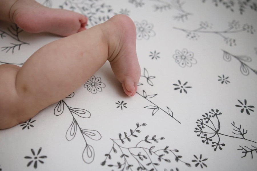 Prześcieradło do łóżeczka We care Bloom / Sleepee