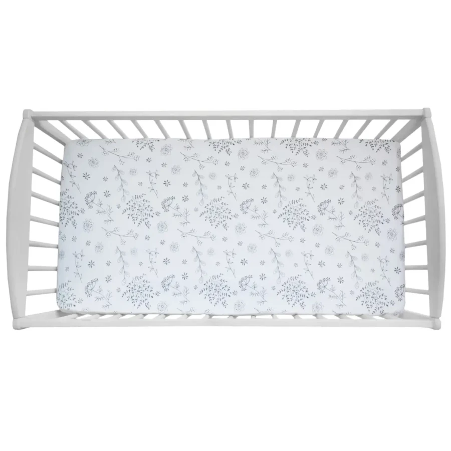 Prześcieradło do łóżeczka We care Bloom / Sleepee