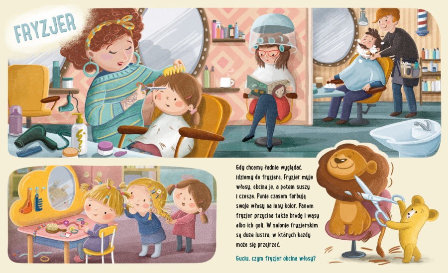 Feluś i Gucio poznają zawody / Wydawnictwo Nasza Księgarnia