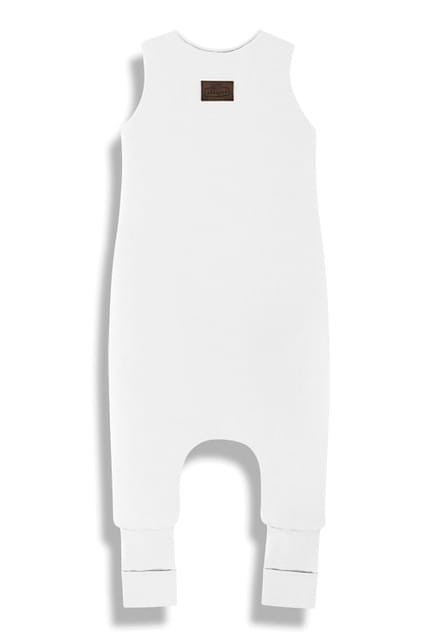 Letni śpiworek z nóżkami - Biały ROZMIARY / Sleepee