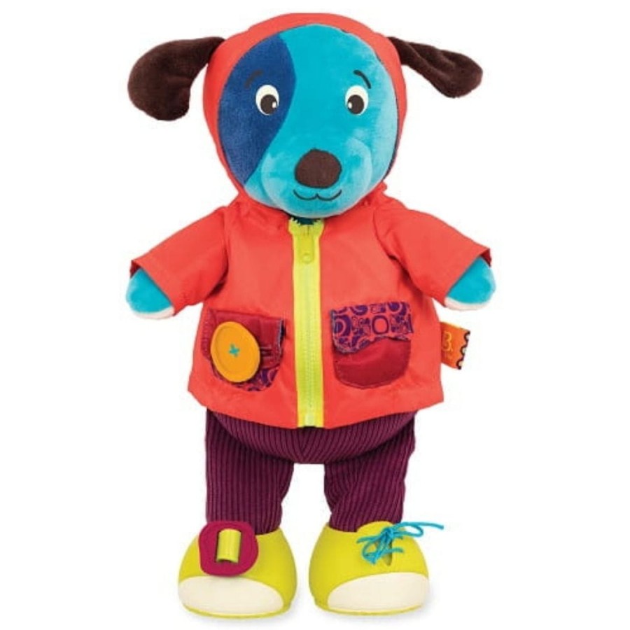 Giggly Zippies Woofy – chichotek do nauki ubierania – PIESEK / B.Toys
