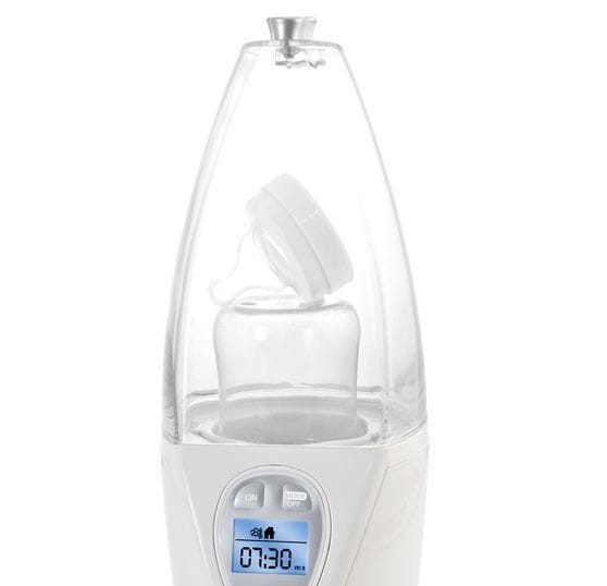 Podgrzewacz z wyświetlaczem do domu i samochodu - srebrny / Miniland