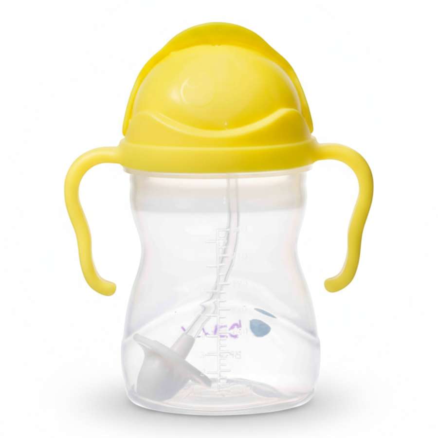 Bidon ze słomką 240 ml, CYTRYNOWY / b.box