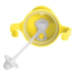 Bidon ze słomką 240 ml, CYTRYNOWY / b.box