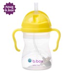 Bidon ze słomką 240 ml, CYTRYNOWY / b.box