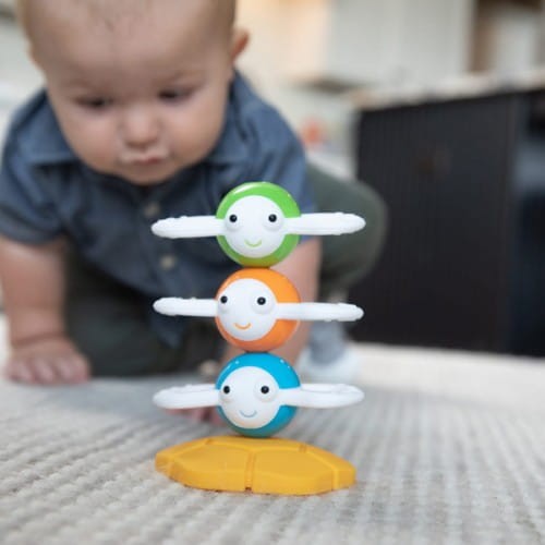 Pszczółki Wieża Magnetyczna. Dizzy Bees. / Fat Brain Toys