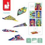 Zestaw kreatywny Papierowe samoloty z wyrzutnią 6+ / Janod