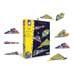 Zestaw kreatywny Papierowe samoloty z wyrzutnią 6+ / Janod