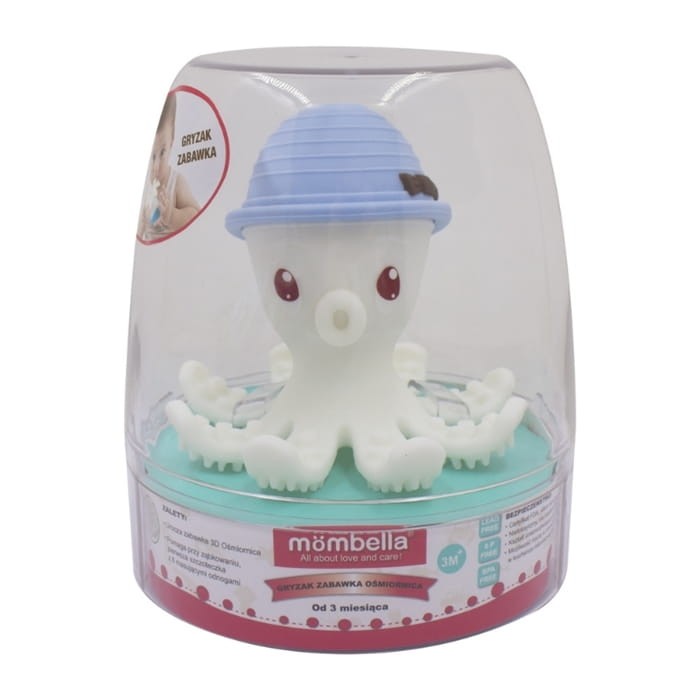 Gryzak Zabawka Ośmiornica Light Blue / Mombella