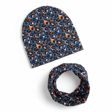 Czapka z kominem wiosenno-jesienna WILD SPOTS / UL&KA