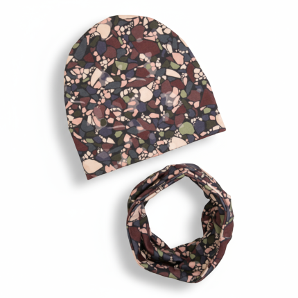 Czapka z kominem wiosenno-jesienna LASTRICO NAVY / UL&KA