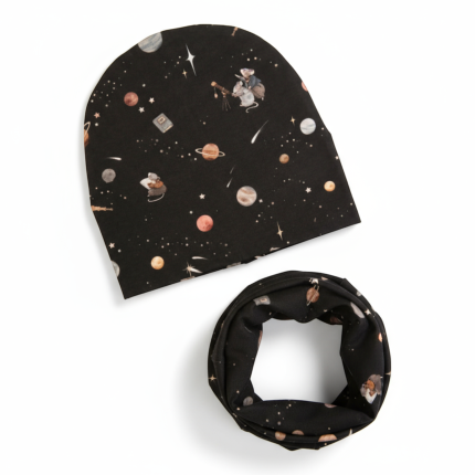 Czapka z kominem wiosenno-jesienna MICES / UL&KA