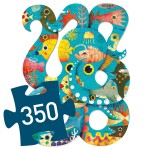 Puzzle artystyczne OŚMIORNICA 350 elem. / Djeco