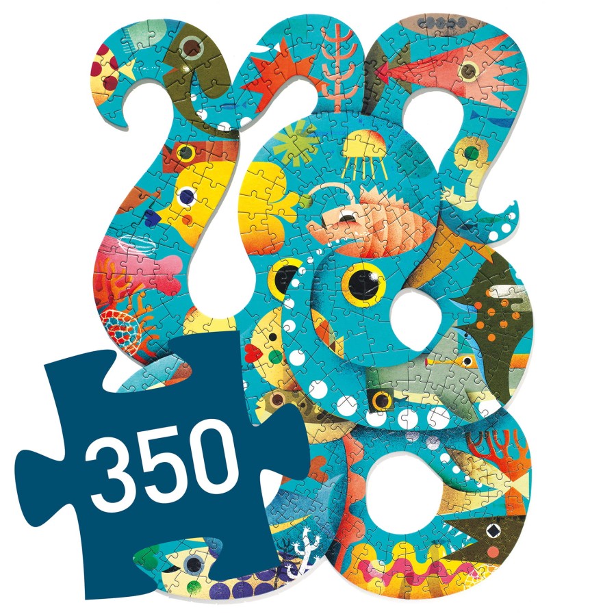 Puzzle artystyczne OŚMIORNICA 350 elem. / Djeco