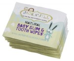 Naturalne chusteczki do mycia dziąseł dla niemowląt, 25 sztuk / Jack N'Jill