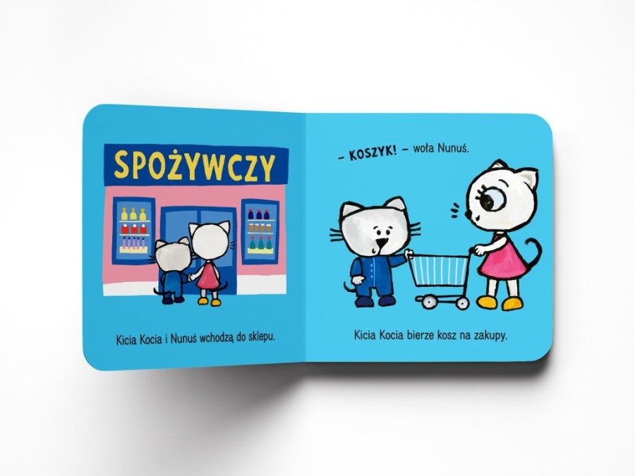 Kicia Kocia i Nunuś. Idziemy na zakupy! / Wydawnictwo Media Rodzina