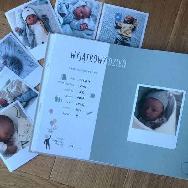 Album na zdjęcia dla dziecka "Moja historia" róż / Snap The Moment