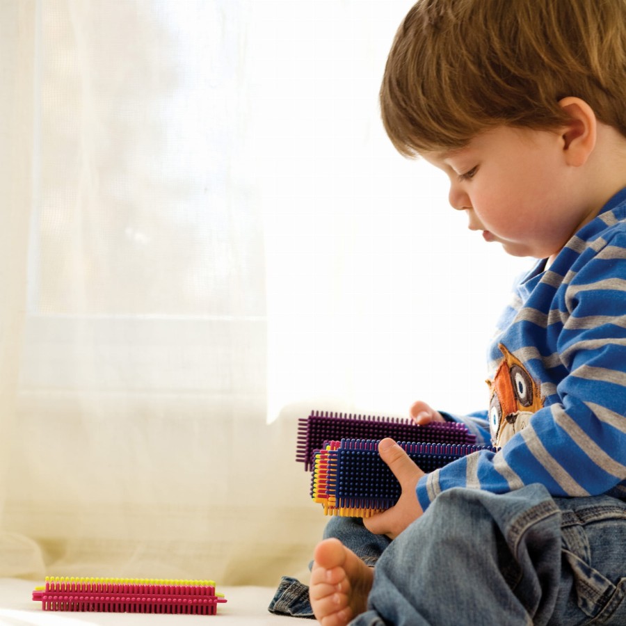 Klocki jeżyki w torbie / B.Toys