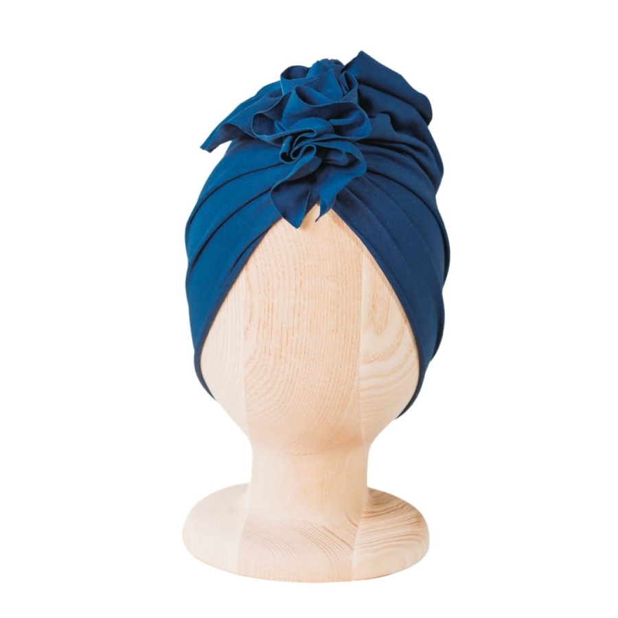 Turban Organic Navy / różne rozmiary / Looks by LUKS