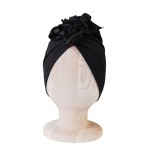 Turban Organic BLACK RÓŻNE ROZMIARY / Looks by LUKS