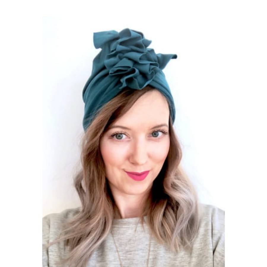 Turban Organic Emerald / różne rozmiary / Looks by LUKS
