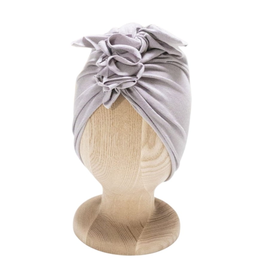 Turban Organic Cloud Grey RÓŻNE ROZMIARY / Looks by LUKS